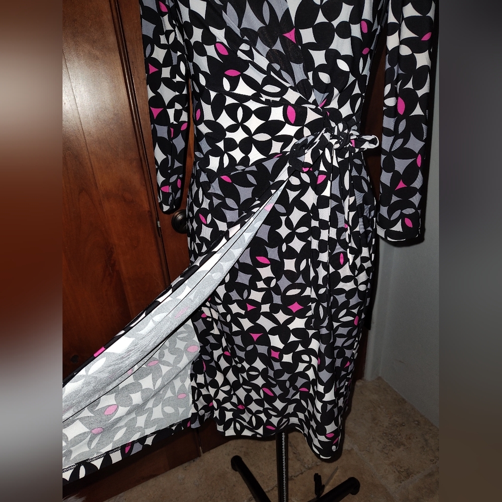 Anne Klein Faux Wrap Dress XS - Picture 5 of 8